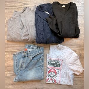 Boys 6 Piece Fall Back to school Bundle